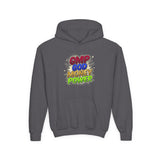 Youth Hoodie — GMP God Money Power Rainbow Graphic