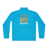 Quarter-Zip Pullover — GMP GOD Money Power Graphic Pullover