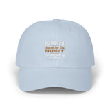 Dad Cap — "Hustle For The Money" Embroidered Classic Baseball Hat