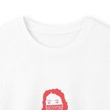 Long Sleeve Tee — "God Money Power" Graphic Boxing Buddha Design