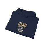 GMP Crest Hoodie — White Gold Logo Pullover