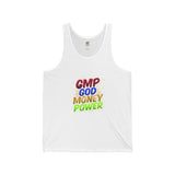 GMP (God Money Power) Colorful Graphic Tank Top