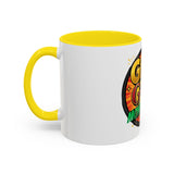 GMP God Money Power Coffee Mug – Bold Comic-Style Accent Mug (11/15oz)