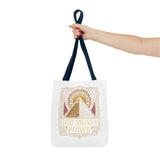 Tote Bag — 'God Money & Power' Pyramid Graphic Tote