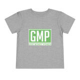 Toddler Tee — GMP (God Money Power) Green Logo Kids Shirt