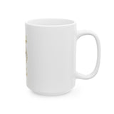 Money Power Ceramic Mug (11oz, 15oz) — GMP Stacked Cash Design