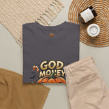 God Money Power- Pumpkin Halloween T-Shirt