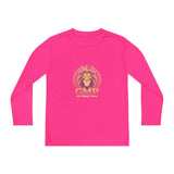 Youth Long Sleeve Tee — Gold Lion 'GMP' Athletic Team Shirt
