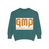 GMP ‘God Money Power’ Sweatshirt — Bold Orange Logo Crewneck