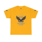 GMP Bald Eagle Graphic Tee — "God Money Power" Patriotic Shirt