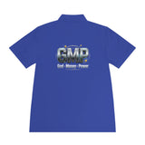 GMP Chrome Logo Men’s Sport Polo — Performance Golf & Work Shirt