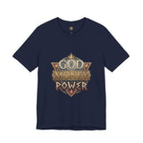 God Money Power Graphic Tee