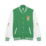Letterman Jacket — GMP Gold Money Power Rose Varsity Jacket