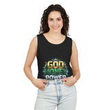 God Money Power Tank Top — Bold Faith & Hustle Graphic Tank