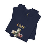 God Money Power Cross Tee — Christian Faith Graphic T‑Shirt