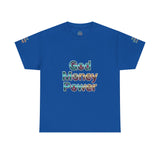 Graphic Tee — "God Money Power" Spiritual Streetwear T-Shirt