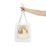 Tote Bag — 'God Money & Power' Pyramid Graphic Tote