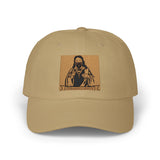 Dad Cap — Vintage Laughing Jesus Embroidered Patch Hat