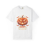 Halloween Jack-O'-Lantern T-Shirt — GMP 'God Money Power' Pumpkin Design