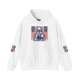 Patriotic Boxer Dog Hoodie — 'God, Money, Power' Americana Pullover