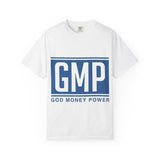GMP 'God Money Power' Graphic T-Shirt — Bold Faith & Wealth Statement Tee