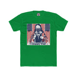 Patriotic Bandana Skull Tee – "Made America Stronger" Graphic T-Shirt