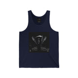 Grim Reaper Wings Tank Top — Dark Gothic Scythe Graphic Sleeveless Shirt