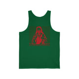 Vintage Ski Poster Tank Top — Retro Mountain Winter Sports Graphic