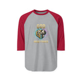 Unisex Three-Quarter Sleeve Raglan Shirt