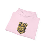 GMP "Good Money Power" Hoodie — Retro 3D Gold Logo Pullover
