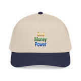 God Money Power Embroidered Baseball Cap