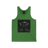 Grim Reaper Wings Tank Top — Dark Gothic Scythe Graphic Sleeveless Shirt