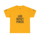 God Money Power T-Shirt — Bold Faith & Hustle Graphic Tee