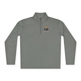 GMP Eagle Quarter-Zip Pullover — "God Money Power" Graphic