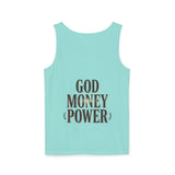 God Money Power Tank Top — GMP Faith & Prosperity Graphic Tank