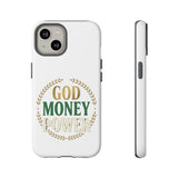 Phone Case — "God Money Power" Inspirational Religious Design