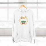 GMP God Money Power Hoodie — Retro Laurel Crest Graphic Hoodie