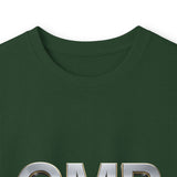 Long Sleeve Tee — GMP God "Money Power" Metallic Logo
