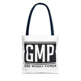 GMP Tote Bag — God Money Power Bold Logo Canvas Tote
