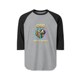 Unisex Three-Quarter Sleeve Raglan Shirt