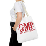 God Money Power (GMP) Red Logo Tote Bag – Faith & Wealth Statement Tote