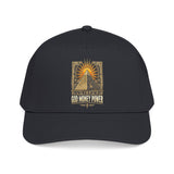 Pyramid Sunburst Baseball Cap — Vintage Egyptian Graphic Hat