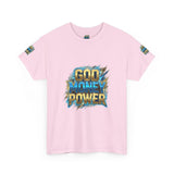 God Money Power T-Shirt — Bold Christian Faith & Prosperity Graphic Tee