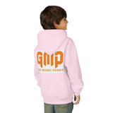 Youth Hoodie — GMP (God Money Power) Bold Orange Logo