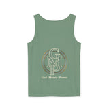 GMP Monogram Tank Top — Gold Metallic Circle Logo