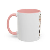 Coffee Mug — "God Money Power" Crown & Gauntlet Accent Ceramic Mug (11/15oz)