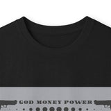 God Money Power Long Sleeve Tee