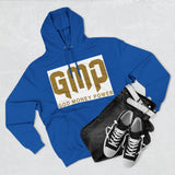 GMP Hoodie — "God Money Power" Bold Gold Graphic Fleece Pullover
