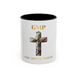 God Money Power Coffee Mug – GMP Cross Design (11oz & 15oz)