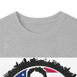 Long Sleeve Tee — 'God Money Power' Patriotic Graphic